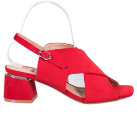 Kylie Sandali rossi alla moda rosso