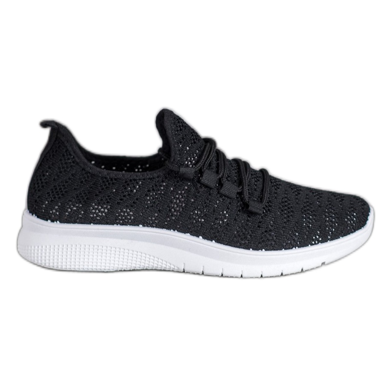 SHELOVET Scarpe traforate nere nero