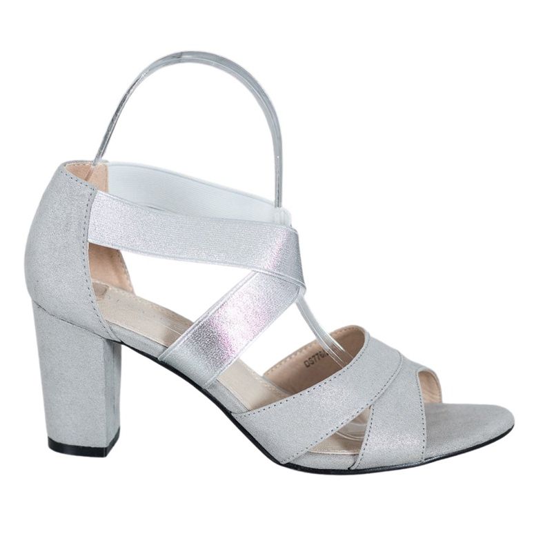 Filippo Sandali slip-on argento grigio