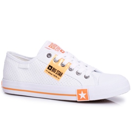 Sneakers Donna Big Star Openwork Bianco FF274035 bianca