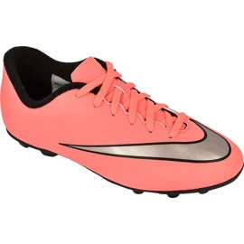 Nike Mercurial Vortex Ii FG-R Jr 651642-803 scarpe da calcio multicolore rosa