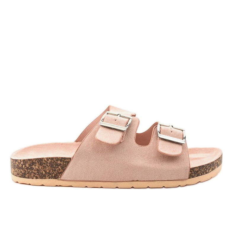 Pantofole rosa con fibbia BL3100-SF