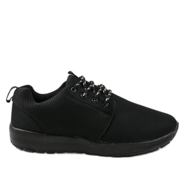 Scarpe sportive da uomo nere MN15-2 nero