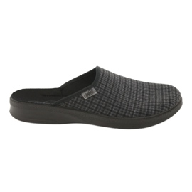 Scarpe da uomo Befado pu 548M012 nero grigio