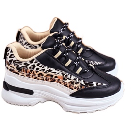 FRROCK Scarpe sportive per bambini Dante nere marrone nero