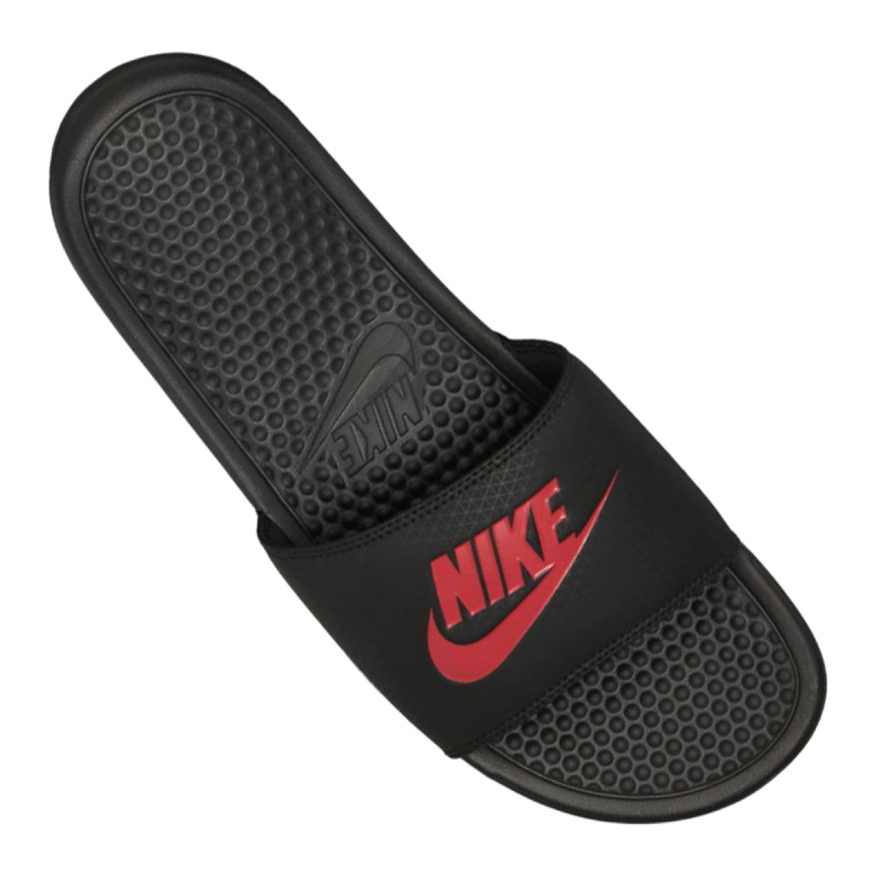 Nike Benassi Jdi Slide M 343880-060 nero rosso