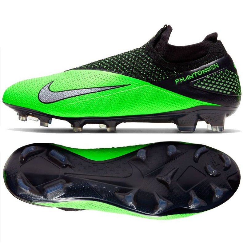 Scarpa da calcio Nike Phantom Vsn 2 Elite Df Fg M CD4161 036 multicolore verde