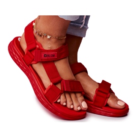 Sandali da donna Big Star Rosso FF274A602