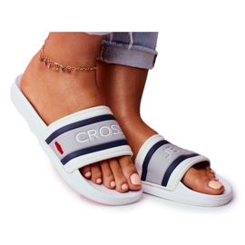Pantofole Donna Cross Jeans Bianco FF2R4158C