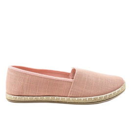 Espadrillas slip-on Y20-18 rosa