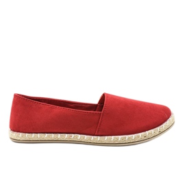 Espadrillas slip-on rosse Y16-5 rosso