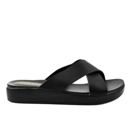 Pantofole LU22 da donna nere nero