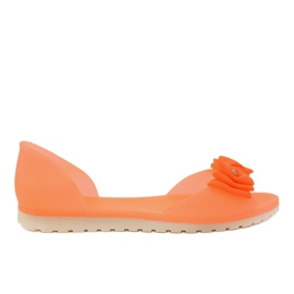 Sandali Meliski arancioni con fiocco DT1-16 arancia