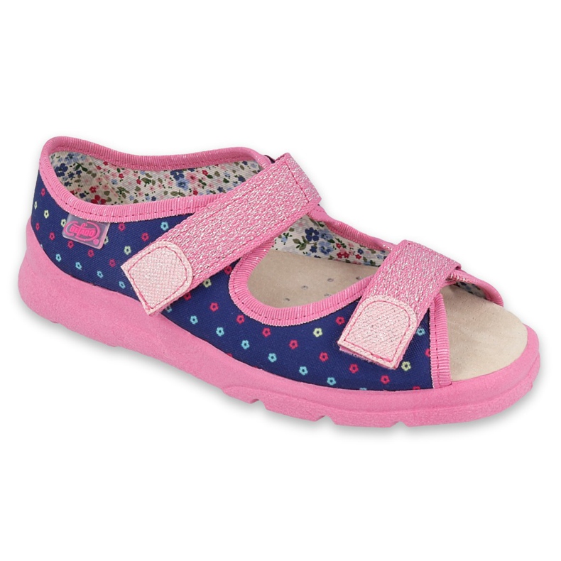 Scarpe per bambini Befado 869Y137 blu navy rosa