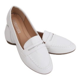 Mocassini da donna bianchi 98-29 Bianco