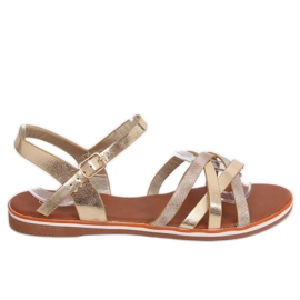 Sandali da donna oro 99-62 Oro d'oro