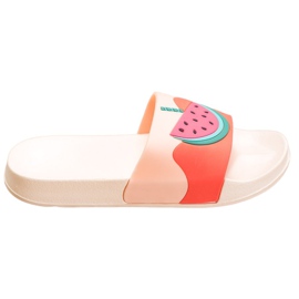 SHELOVET Pantofole In Gomma Con Anguria rosa