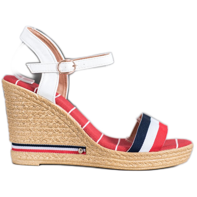 Yes Mile Sandali Con Righe Colorate multicolore
