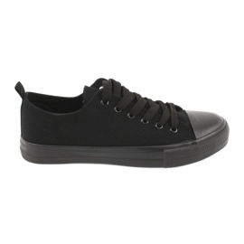 American Club Sneaker femminili legate LH17/22 Black nero