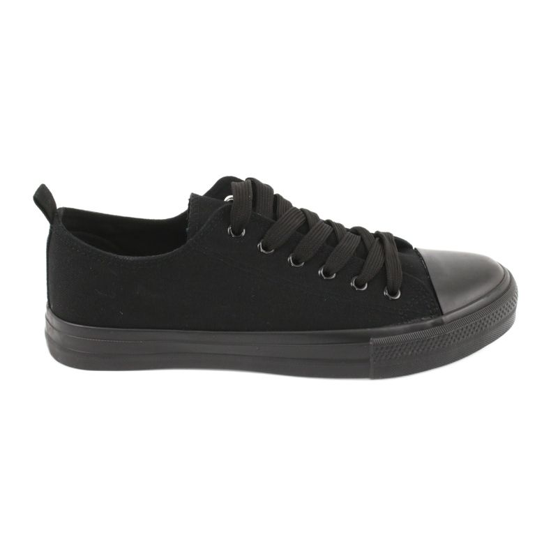 American Club Sneaker femminili legate LH17/22 Black nero