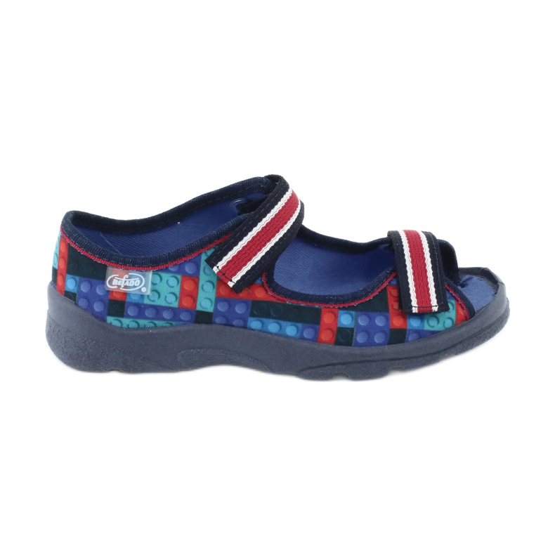 Scarpe per bambini Befado 969X153 rosso blu navy blu