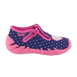 Scarpe per bambini Befado 110P362 blu navy rosa