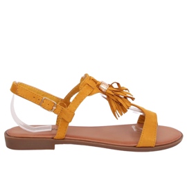 Sandali miele da donna 222-30 Giallo
