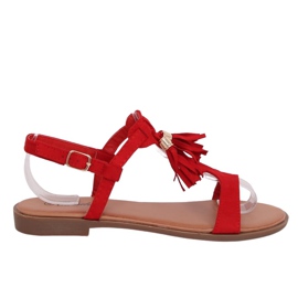 Sandali rossi da donna 222-30 Rosso