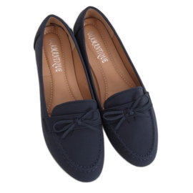 Mocassini donna blu navy 98-30 DK.BLUE