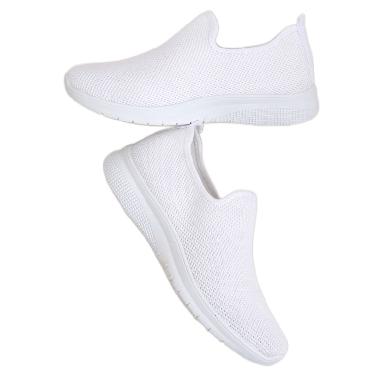 Scarpe sportive bianche 7079 Bianco bianca