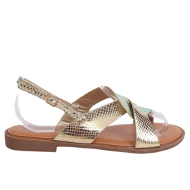 Sandali da donna oro 222-31 Oro d'oro