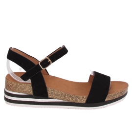 Sandali neri da donna RD054 Black nero