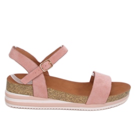 Sandali rosa da donna RD054 Rosa