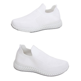 Bianco 4388 Scarpe sportive bianche