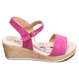 Filippo Sandali in pelle casual rosa