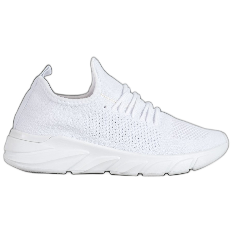 Lemax Sneakers in tessuto sulla piattaforma bianca