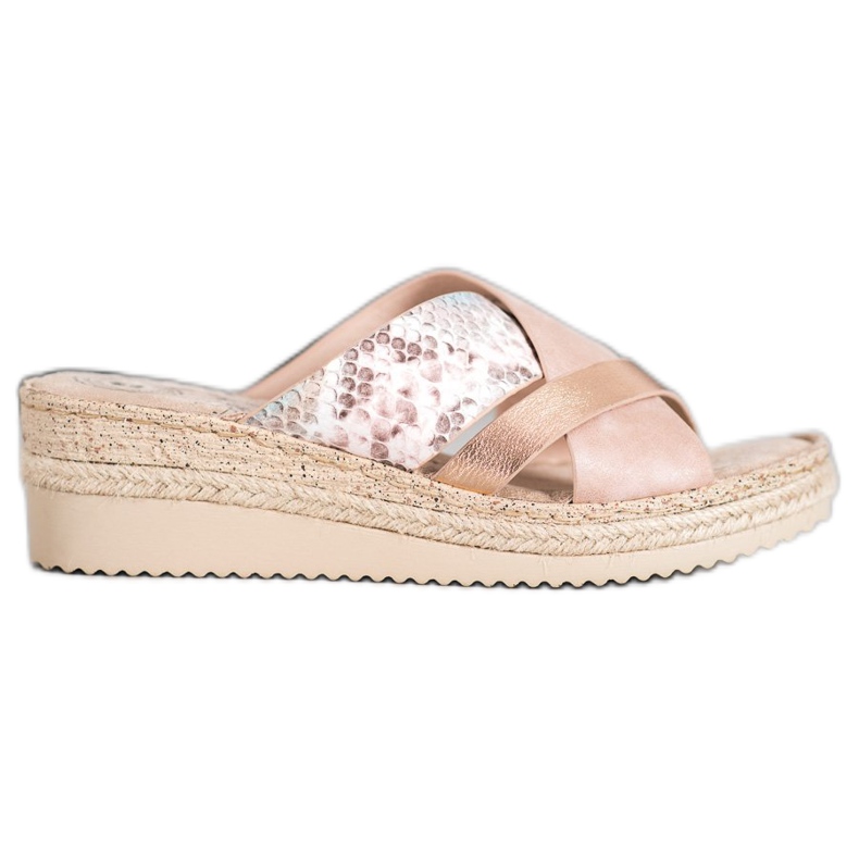 Evento Pantofole in polvere alla moda rosa