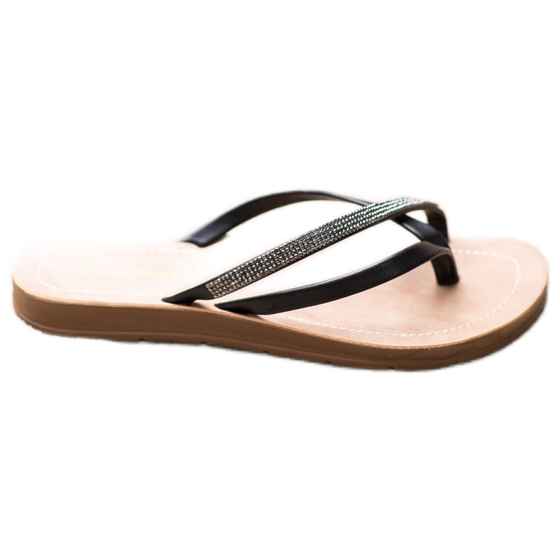 Sea Elves Eleganti infradito nere nero