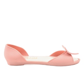 Ballerine in gomma rosa melissa con cuore KM121-22