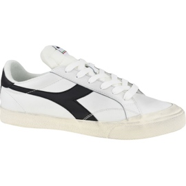 Diadora Melody Leather Dirty M 501-176360-01-C0351 bianco grigio
