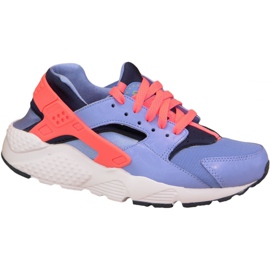 Scarpa Nike Huarache Run Gs Jr 654280-402 blu grigio