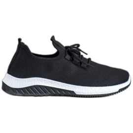 SHELOVET Scarpe traforate nere nero