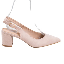 Seastar Décolleté Con Tacco Scoperto beige