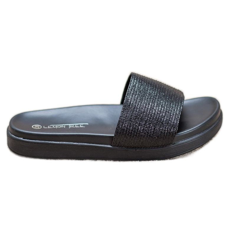 SHELOVET Pantofole Nere Classiche nero