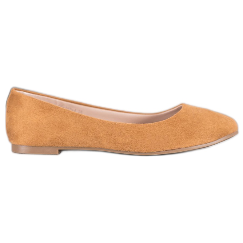Best Shoes Ballerine in camoscio marrone