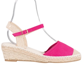 Best Shoes Espadrillas Sandali Rosa