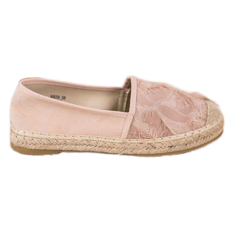 Seastar Espadrillas in camoscio rosa