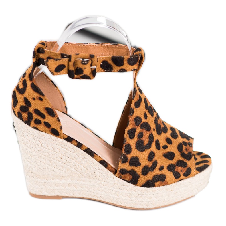 Queen Vivi Zeppe in camoscio costruite marrone