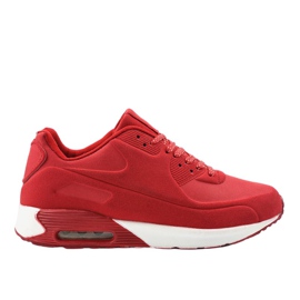 Scarpe sportive da uomo rosse A390-9 rosso