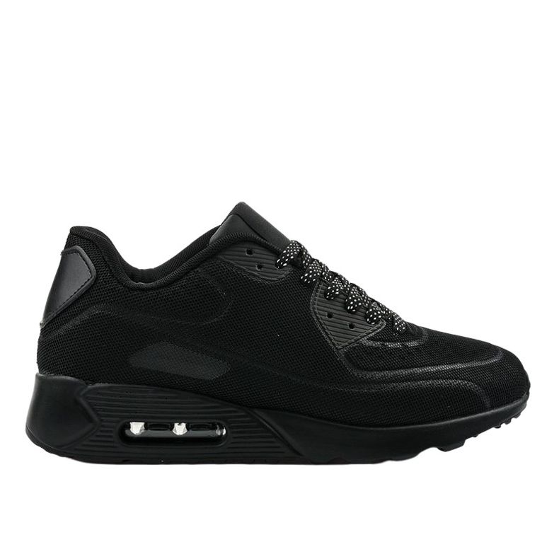 Scarpe sportive da uomo nere 5586-2 nero